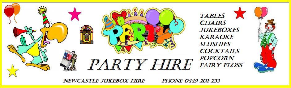 Party Hire Newcastle & Lake Macquarie